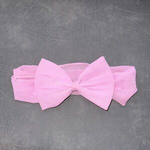Pink Bow Headband for Kids